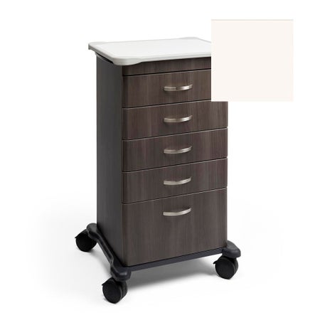 Procedure Cart Synthesis® Powder Coated Steel Frame Frost White