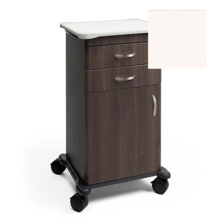 Procedure Cart Synthesis® Powder Coated Steel Frame Frost White
