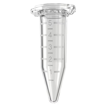 Eppendorf Tubes® Centrifuge Tube Plain 5 mL Hinged Snap Cap Polypropylene Tube