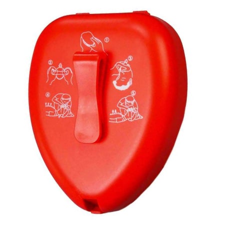 CPR Face Mask WNL 4-1/2 X 5-1/4 Z 1-3/4 Inch Single Patient Use