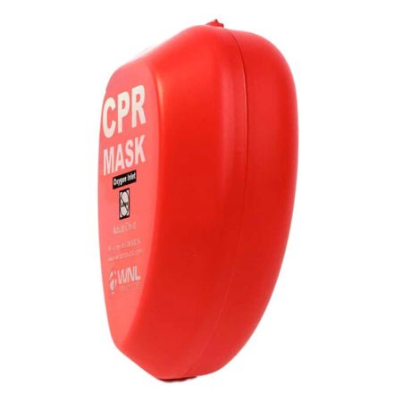 CPR Face Mask WNL 4-1/2 X 5-1/4 Z 1-3/4 Inch Single Patient Use