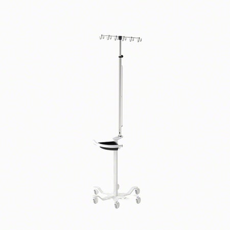 IV Stand Offset Handle Rake Top 6 Legs with Casters