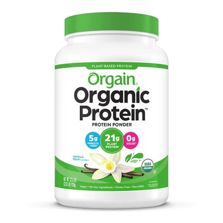 Oral Supplement Orgain® Organic Protein™ Vanilla Bean Flavor Powder 2.3 lbs. Canister