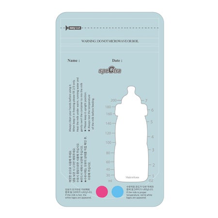 Breast Milk Storage Bag Spectra® Blue / Clear