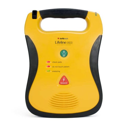 Defibrillator Semi Automatic Defibtech Lifeline™ Electrode Pads Battery Operated LED Display
