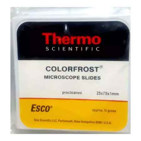Adhesion Microscope Slide Superfrost® Plus 25 X 75 X 1 mm White Frosted End