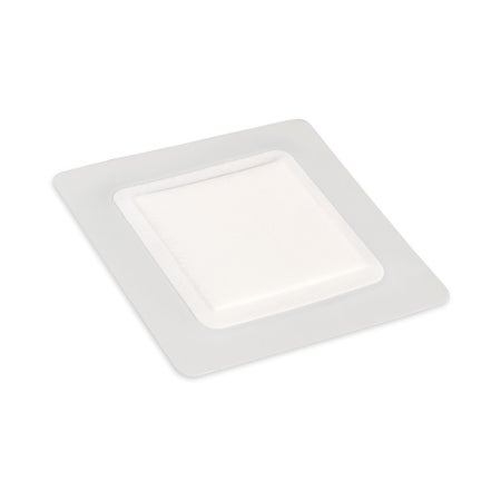 Super Absorbent Dressing Vliwasorb® Border Polyacrylate Adhesive 6 X 6 Inch Square