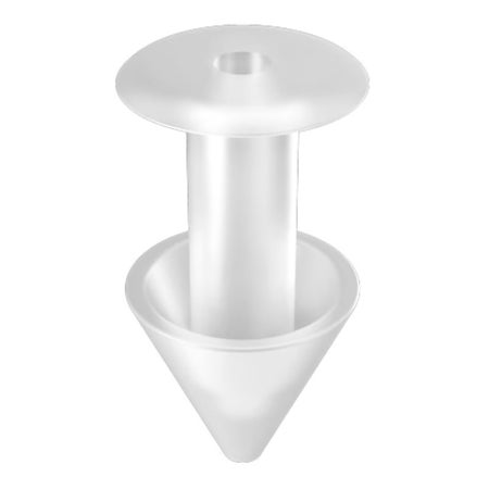 ComfortTip™ Punctal Occluder Collapsible Tip Pre-Mounted White Silicone