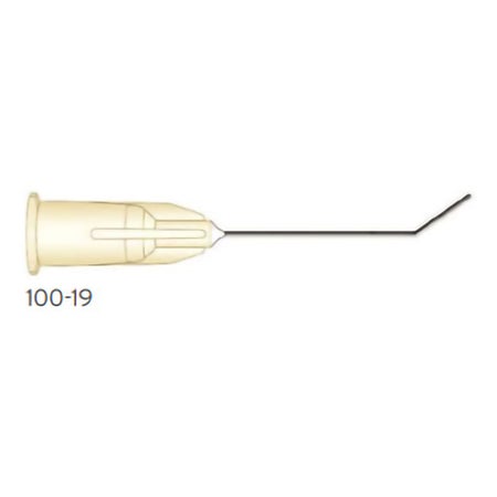 Tri-port Sub Tenon Cannula Eagle Labs® 19 Gauge 1 Inch Length Angled Tip