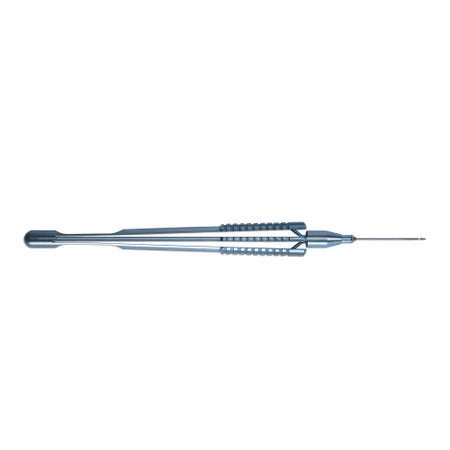 Tissue Loading Forceps Coronet® Tan EndoGlide™ 23 Gauge Straight Tip, 1 mm Jaw Opening Surgical Grade