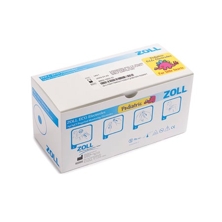 ECG Monitoring Electrode Zoll™ Snap Connector Wet Gel Pediatric 3 per Pouch