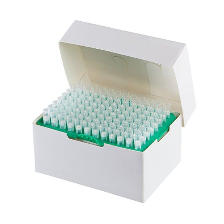 Filter Pipette Tip Diamond PosiStop GreenRacks™ 200 µL Graduated Sterile