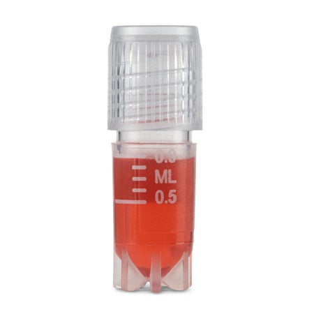 Cryogenic Vial Diamond® Essentials™ Polypropylene 1 mL Screw Cap