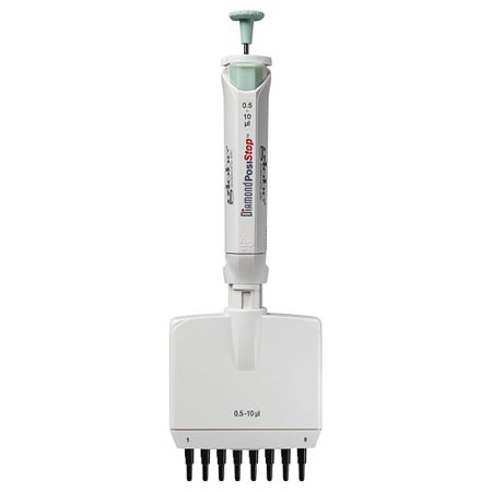 Adjustable Volume Pipettor Diamond PosiStop™ 0.5 to 10 µL NonSterile