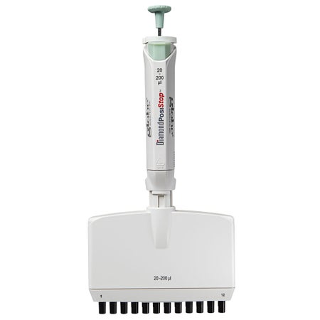 Adjustable Volume Pipettor Diamond PosiStop™ 20 to 200 µL NonSterile
