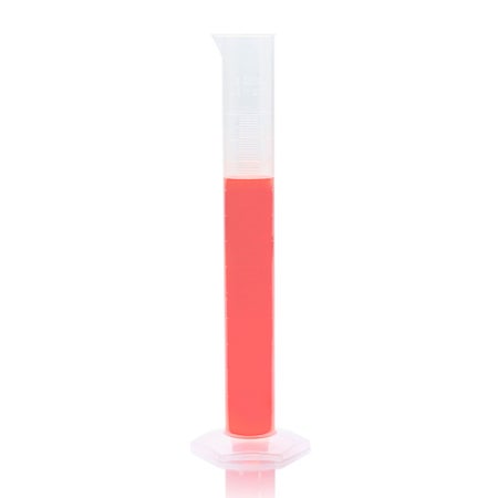 Graduated Cylinder Diamond® Essentials™ Class B / Hexagonal Base Polypropylene 250 mL