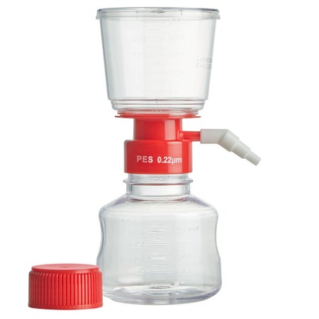 Diamond® PureFlow™ Vacuum Filter System 250 mL, 0.22 µm Porosity, Sterile For Diamond PureFlow Solution Bottles or other Laboratory Media Bottles with GL45 Threads