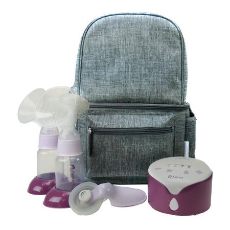 Double Electric Breast Pump with Backpack Rumble Tuff® EZ Express