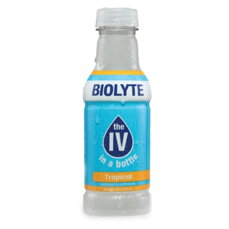 Oral Electrolyte Solution BIOLYTE® Tropical Flavor 16 oz.