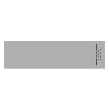 Blank Instrument Tape First Healthcare Products Colored Identification Tape Gray 1-3/8 X 5-3/8 Inch