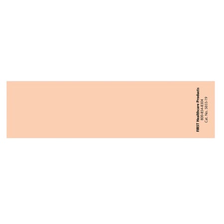 Blank Instrument Tape First Healthcare Products Colored Identification Tape Salmon 1-3/8 X 5-3/8 Inch