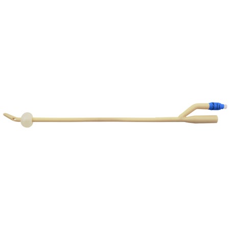 Foley Catheter TruCath® 2-Way Coude Tip 5 mL Balloon 24 Fr. Silicone Elastomer Coated Latex