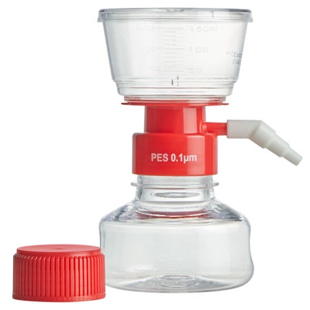 Diamond® PureFlow™ Vacuum Filter System 150 mL, 0.10 µm Porosity, Sterile For Diamond PureFlow Solution Bottles or other Laboratory Media Bottles with GL45 Threads