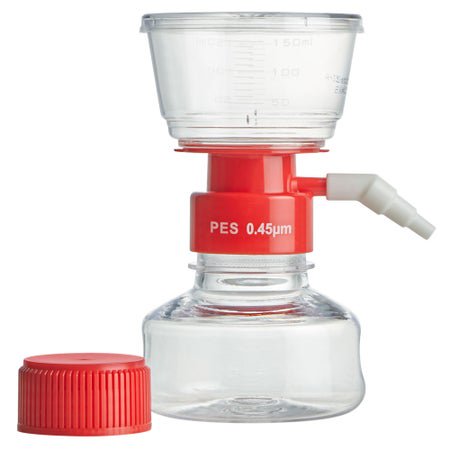 Diamond® PureFlow™ Vacuum Filter System 150 mL, 0.45 µm Porosity, Sterile For Diamond PureFlow Solution Bottles or other Laboratory Media Bottles with GL45 Threads