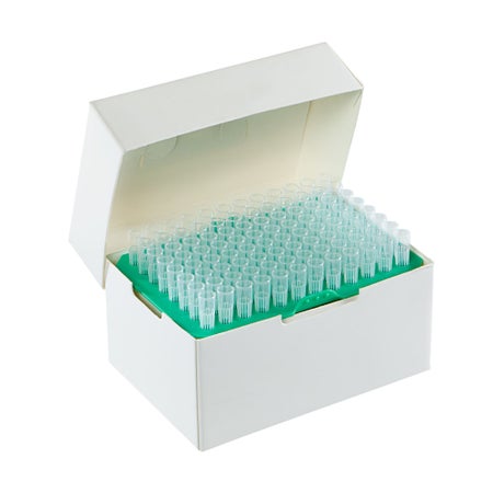Low Retention Pipette Tip Diamond PosiStop GreenRacks™ 200 µL Graduated Sterile