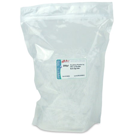 Pipette Tip Diamond PosiStop 200 µL Graduated NonSterile