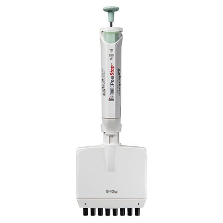 Adjustable Volume Pipettor Diamond PosiStop™ 10 to 100 µL NonSterile