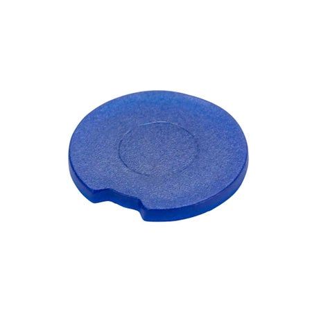 Cryovial Cap Insert Diamond® Essentials™ Color Coder NonSterile Blue