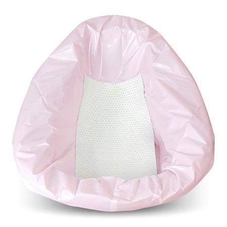 Bedpan and Commode Bucket Liners Medegen 22-1/2 X 14-3/4 Inch, Poly Film, White For Use with Both Industry Standard Bedpans and Commode Buckets