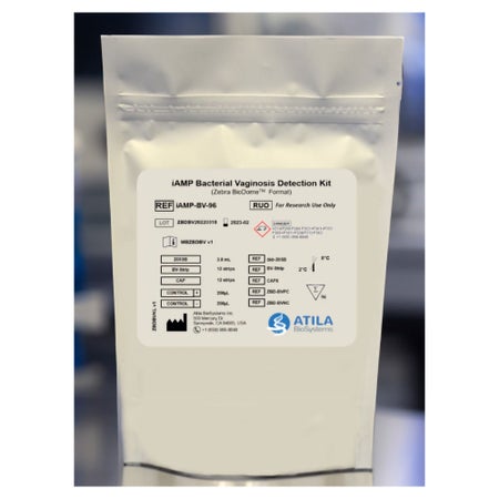 Molecular Reagent iAMP® Bacterial Vaginosis Detection Kit For Research Use Only For Real Time PCR System with FAM / HEX / ROX / CY5 Fluorescence Channels 96 Tests