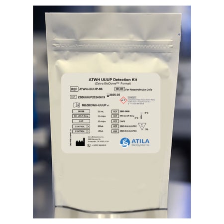 Molecular Reagent Atila ATWH Ureaplasma Detection Kit For Research Use Only For Real Time PCR System with FAM / HEM / ROX Fluorescence Channels 96 Tests