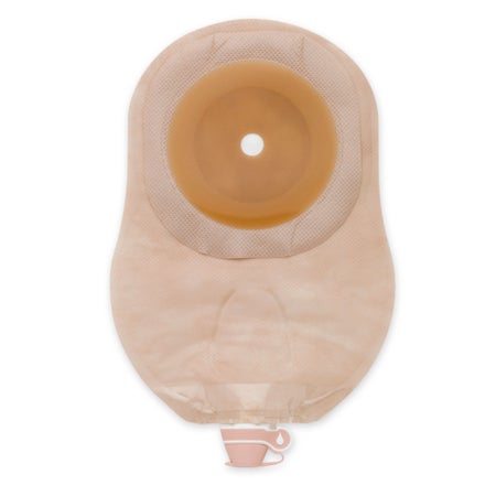 Urostomy Pouch Premier™ One-Piece System 9 Inch Length Flat, Pre-Cut 1-1/4 Inch Stoma Drainable