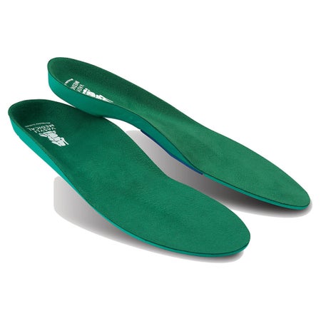 Insole Vasyli Custom Orthotics Full Length Brushed Nylon / EVA Foam / Polyurethane Rebound EVA Women 10.5 to 12 / Men 8.5 to 10 Green