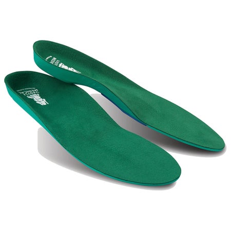 Insole Vasyli Custom Orthotics Full Length Brushed Nylon / EVA Foam / Polyurethane Rebound EVA Women 8.5 to 10 / Men 7.5 to 9 Green