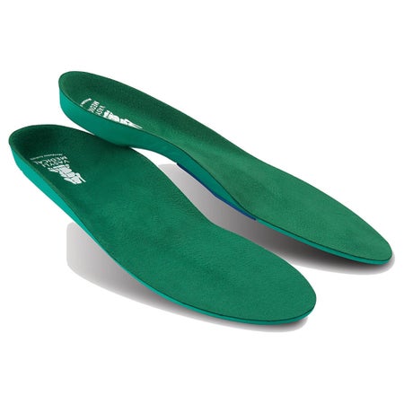 Moldable Orthotic Insole Vasyli Custom Orthotics Brushed Nylon / EVA Foam / Polyurethane Rebound EVA Men 11.5 to 13 Green