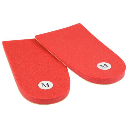 Heel Lift Vasyli Leg Lifter Firm Density EVA Foam Red