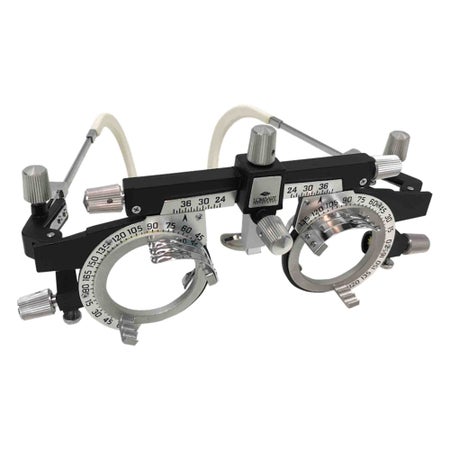 Lombart Trail Lens Frames Adjustable Angle Black / Silver Metal