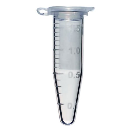 SSIbio® Microcentrifuge Tube Plain 1.5 mL Hinged Snap Cap Polypropylene Tube