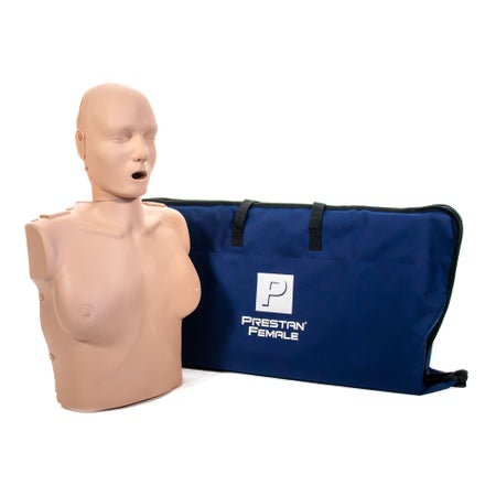 CPR Mannequin Prestan® Professional Female Torso with Head / Medium Skin Tone Female Adult