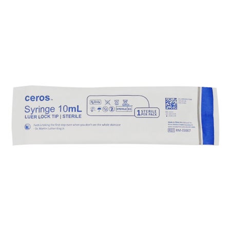 General Purpose Syringe Ceros 10 mL Luer Lock Tip
