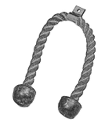 Triceps Rope with Rubber Ends