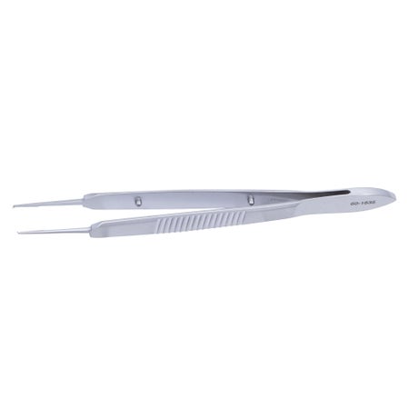 Suture Forceps Symmetry® Castroviejo 4-1/4 Inch Length OR / Surgical Grade Stainless Steel NonSterile NonLocking Thumb Handle Straight 1 X 2 Teeth