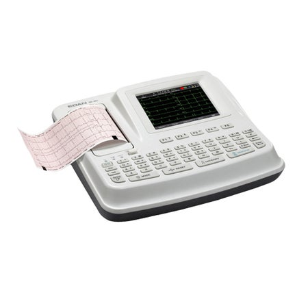 Electrocardiograph MedPRO SE-601A, AC Power / Battery Operated LCD Display Resting
