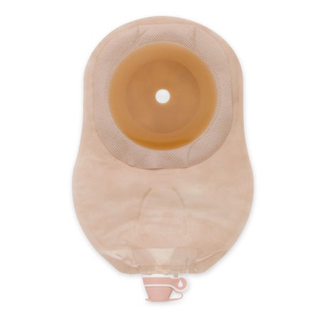 Ostomy Pouch Premier™ One-Piece System 9 Inch Length Flat, Pre-Cut 2 Inch Stoma Drainable