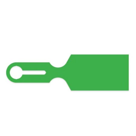 Multi-purpose Tags Ident-Alert™ Multipurpose Tag Green 2-1/2 X 8-1/2 Inch 1000 per Case
