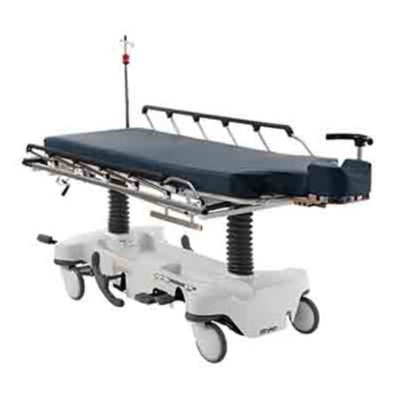 Refurbished Eye Surgery Stretcher Stryker® 1069 Adjustable Height 500 lbs. Weight Capacity Metal Frame